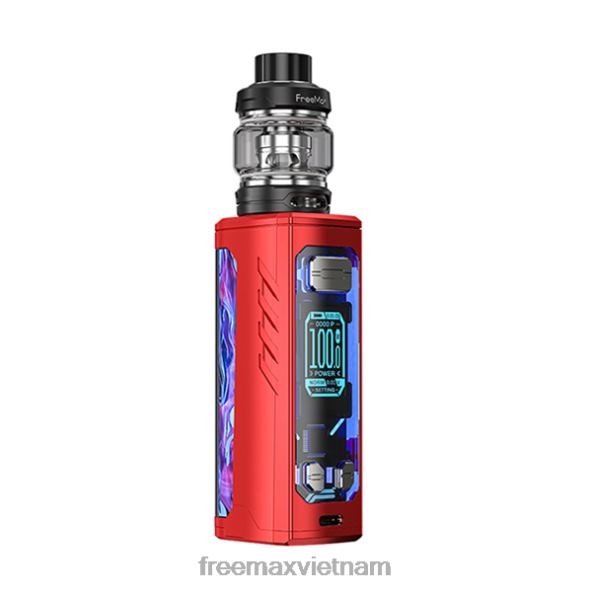 FreeMAX MAXUS bộ 100w solo màu đỏ | FreeMAX Review 8PLX6156