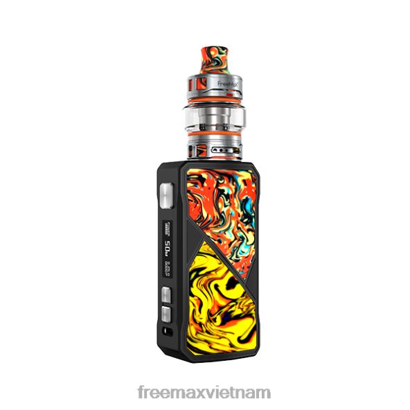 FreeMAX MAXUS bộ 50w cam vàng | FreeMAX Disposable Vape 8PLX670