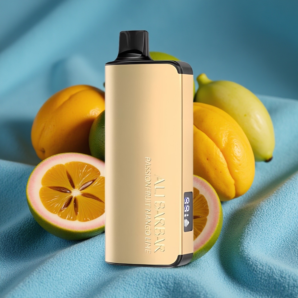 Alibarbar Ingot 9000 Puffs Tinh Dầu 22ml Chanh Dây Xoài Chanh Vape Dùng Một Lần