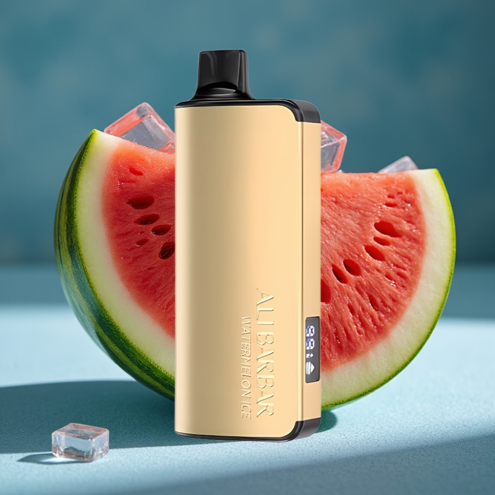 Alibarbar Ingot 9000 Puffs Tinh Dầu 22ml Vape Dưa Hấu Đá