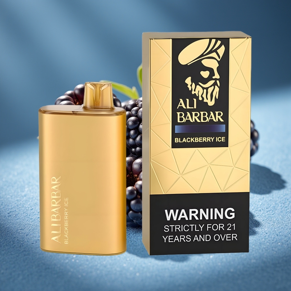 Alibarbar Rich 8000 Puffs Disposable Vape Mâm Xôi Đá