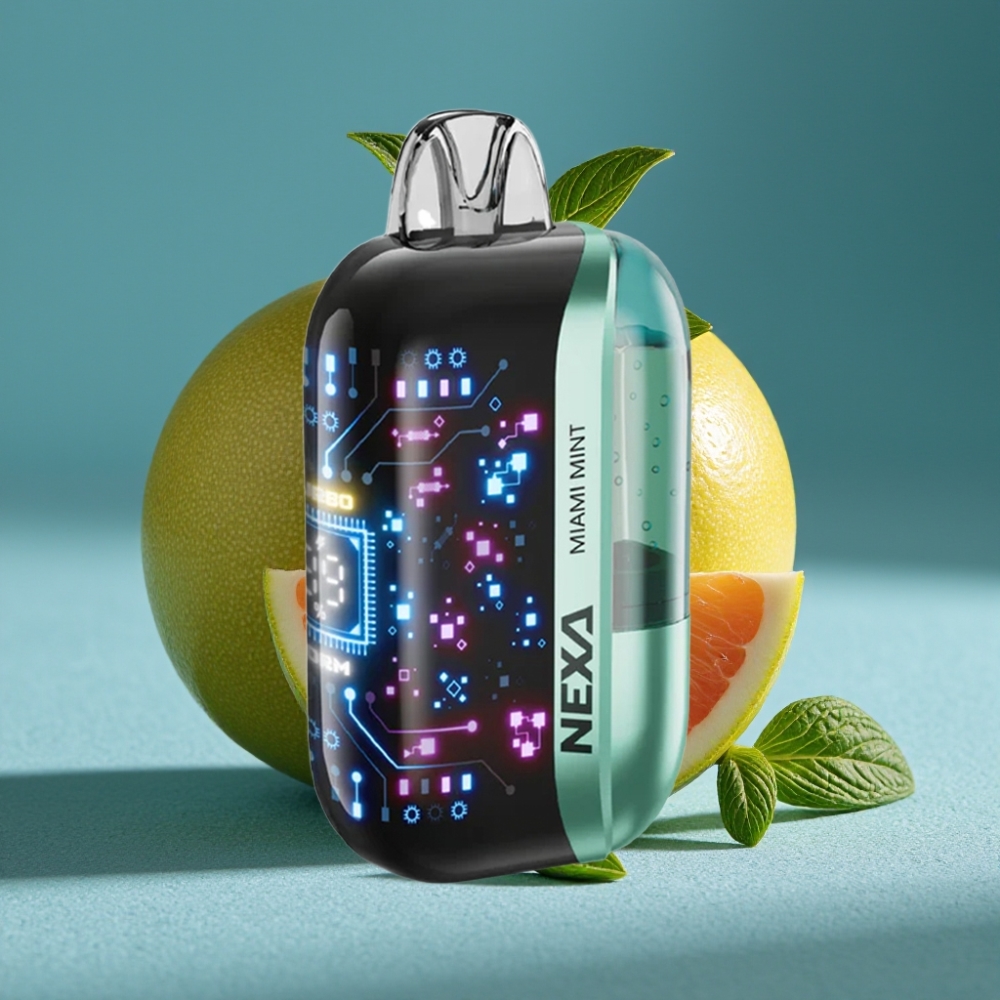 NEXA Ultra 50000 Puffs Disposable Vape Bạc Hà Miami 20ml 5%