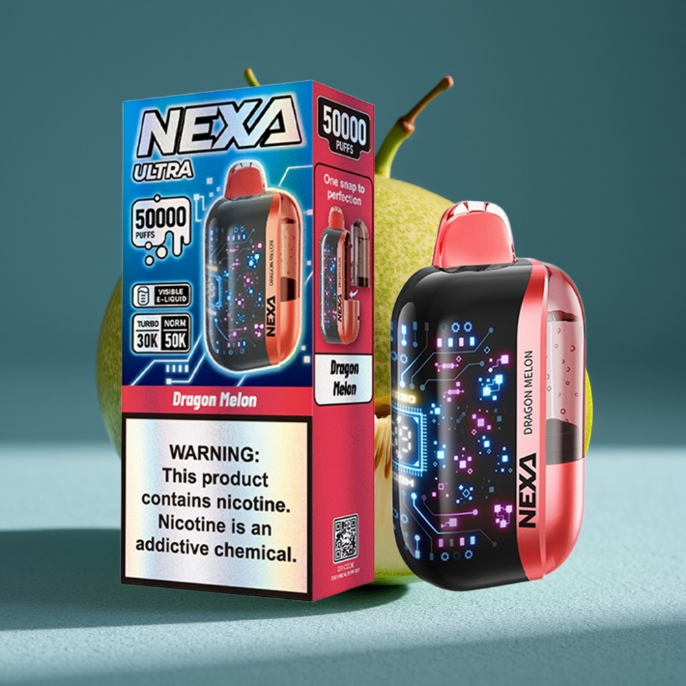 NEXA Ultra 50000 Puffs Tinh Dầu Dưa Rồng 20ml Pin 800mAh
