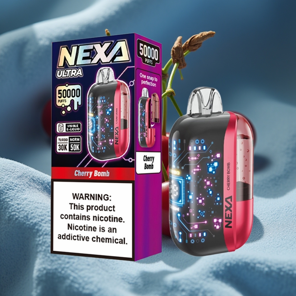 NEXA Ultra 50K Disposable Vape Anh Đào Bomp 20ml 5%