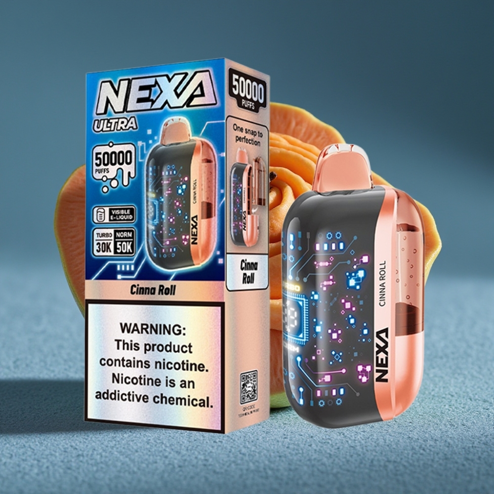 NEXA Ultra 50K Disposable Vape Cuộn Quế 20ml/800mAh