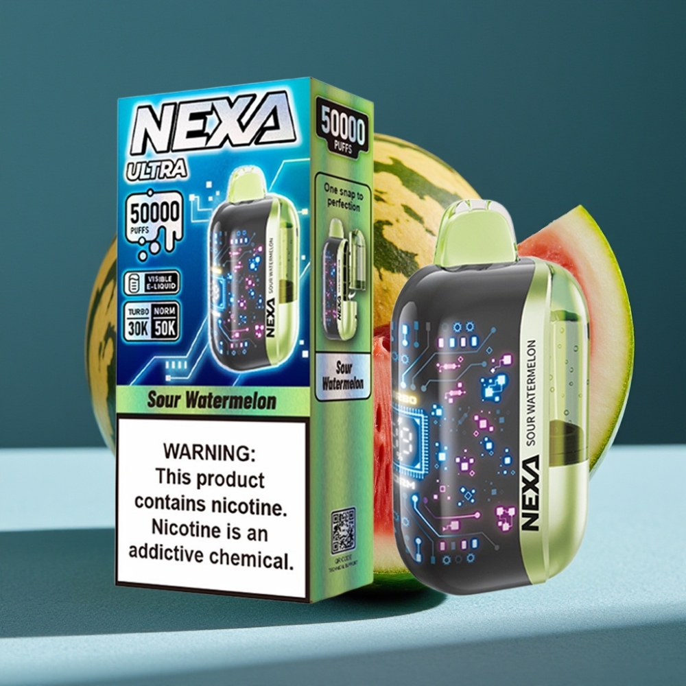 NEXA Ultra 50K Disposable Vape Dưa Hấu Chua 20ml 800mAh