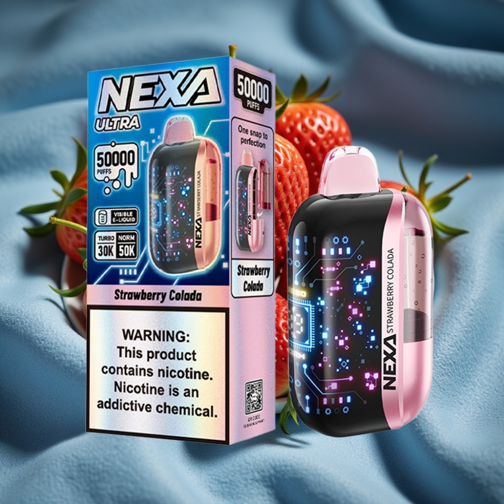 NEXA Ultra 50K Disposable Vape Dâu Colada 20ml 800mAh