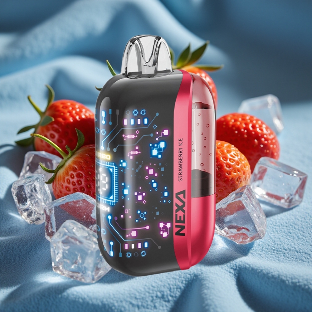 NEXA Ultra 50K Disposable Vape Dâu Tây Đá Lạnh 20ml 800mAh
