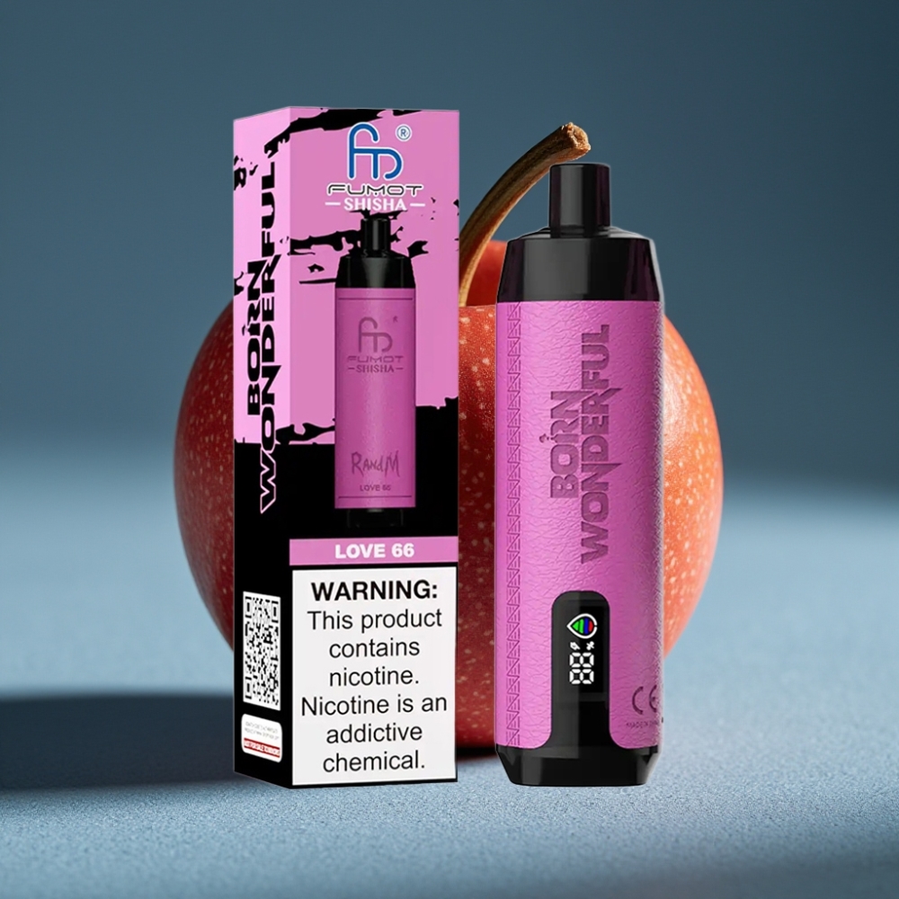 RandM Fumot Shisha 10000 Puffs Disposable Vape Tình 66 với Pin 850 mAh