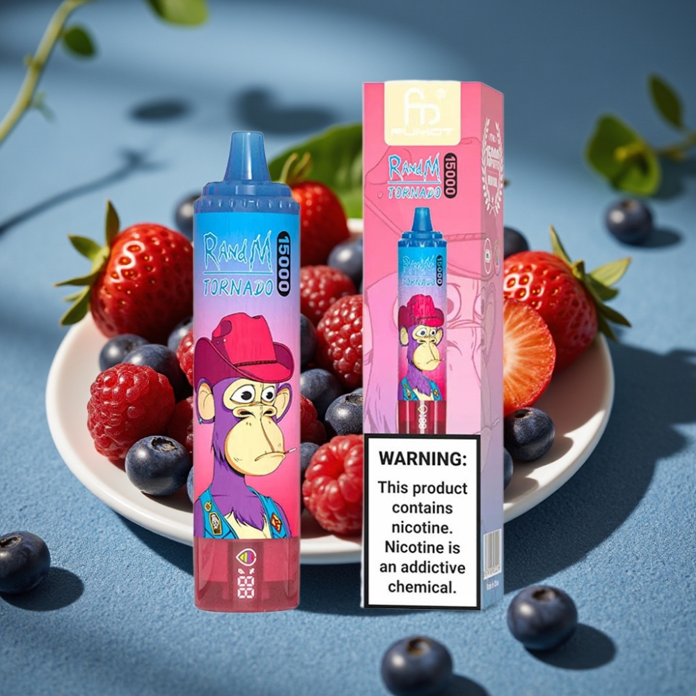 RandM Fumot Tornado 15000 Puffs Điện Tử Hỗn Hợp Berry