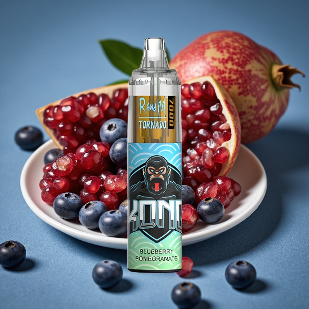 RandM Fumot Tornado 7000 Puffs Disposable Vape Việt Quất Lựu 14ML