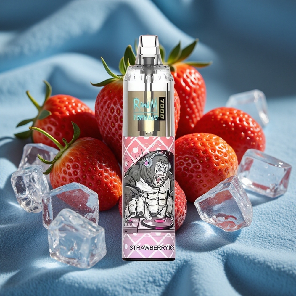 RandM Fumot Tornado 7000 Puffs Tinh Dầu 14ML - Dâu Tây Lạnh
