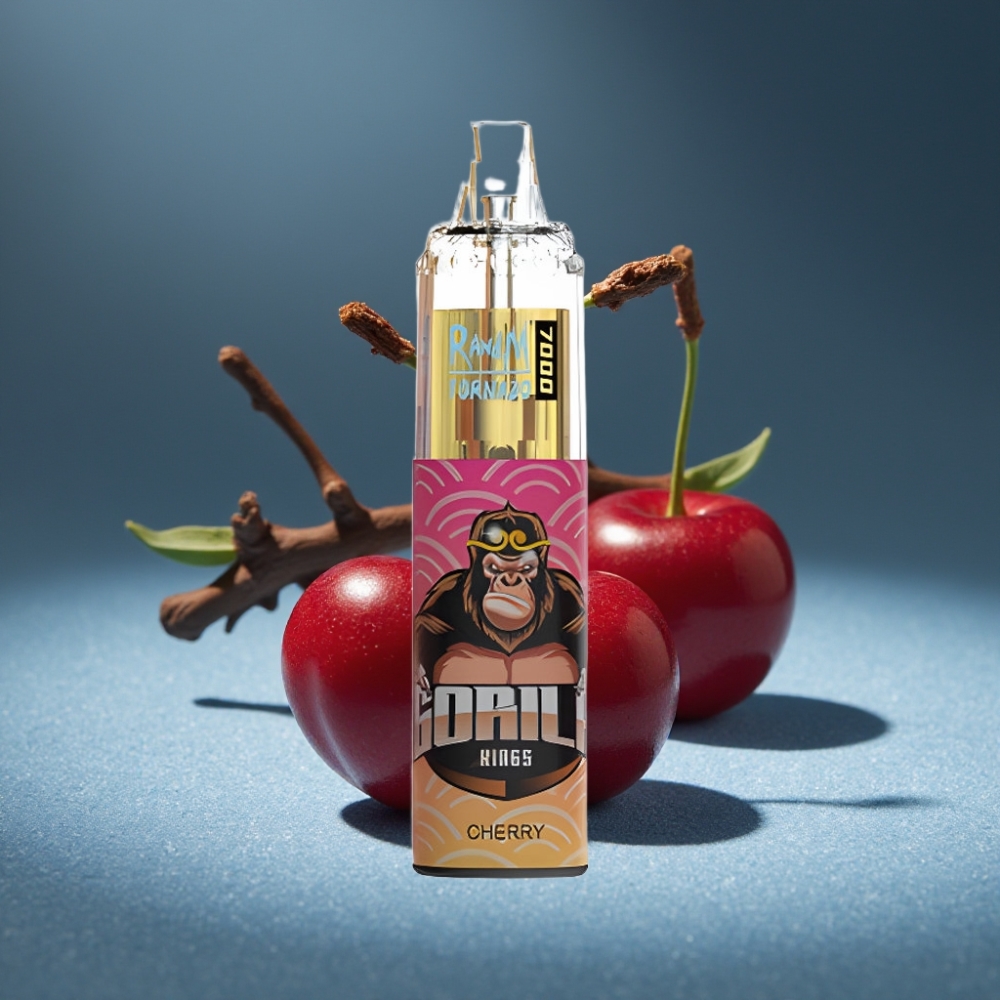 RandM Fumot Tornado 7000 Puffs Tinh Dầu 14ML Điếu Vape Dùng Một Lần Vị Anh Đào