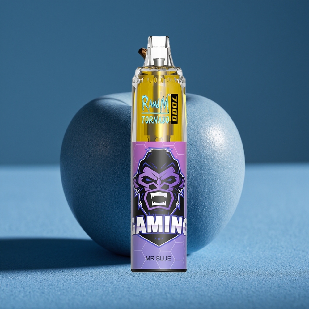 RandM Fumot Tornado 7000 Puffs Tinh Dầu 14ML Điếu Vape Dùng Một Lần Vị Dr. Blue
