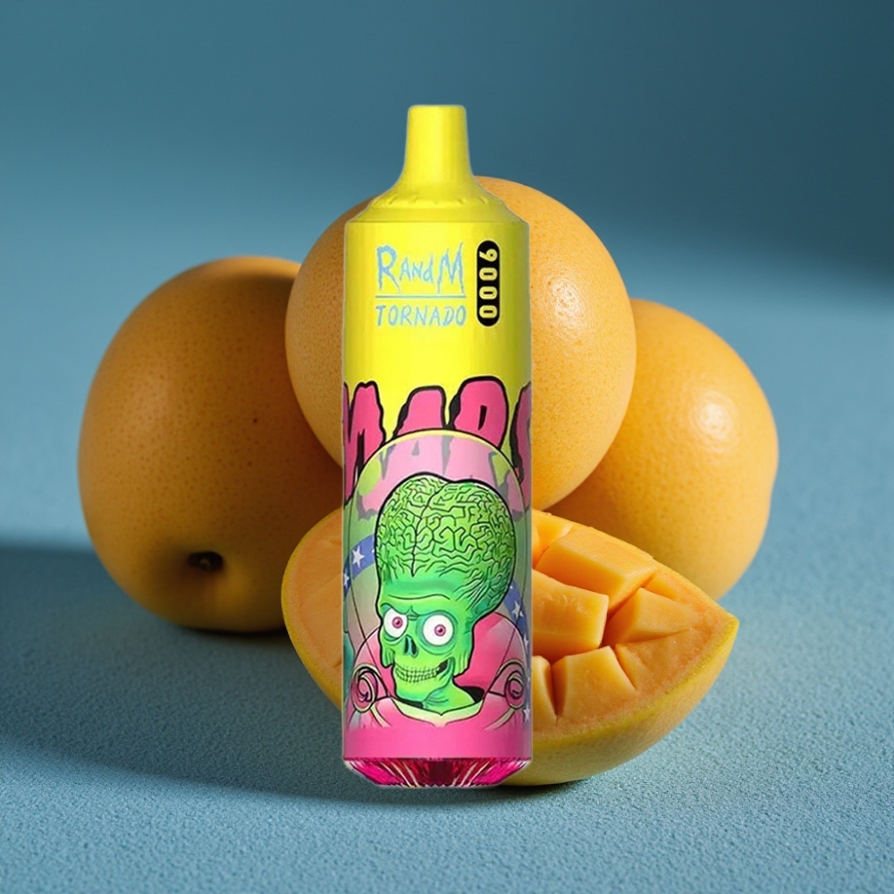 RandM Fumot Tornado 9000 Puffs Disposable Vape Xoài Ba Mùi