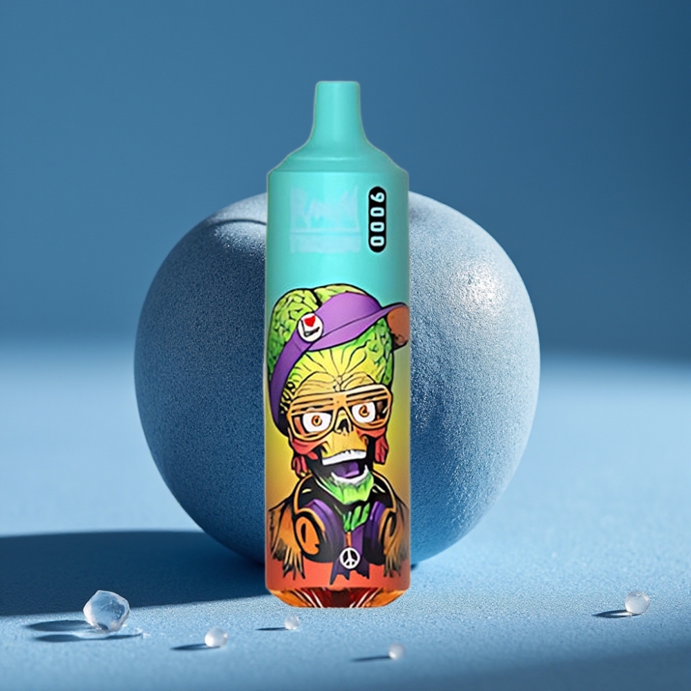 RandM Fumot Tornado 9000 Puffs Đá Xanh Dương