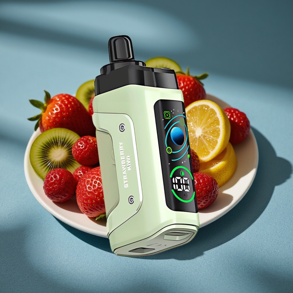Razz Bar 45000 Puffs Tinh Dâu Dâu Kiwi Disposable Vape Pin 650 Mah