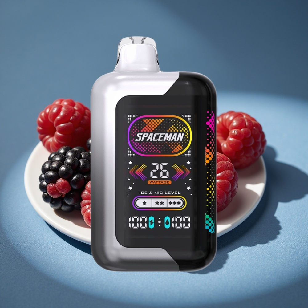 SMOK SPACEMAN SP40000 Disposable Vape Mâm Xôi Đen & SP40000 Zero Nicotine Disposable