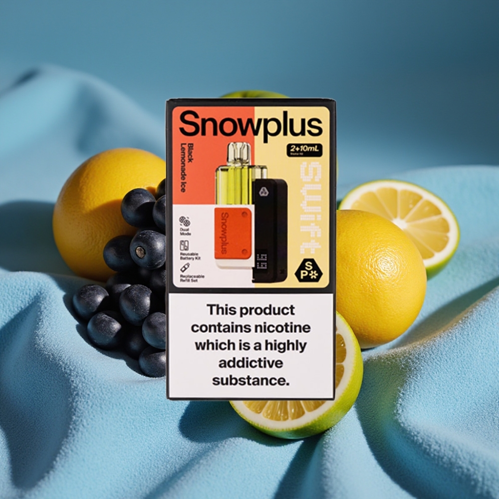 Snowplus Swift 5000 Puffs Prefilled Pod Kit Chanh Đen Đá 43mm