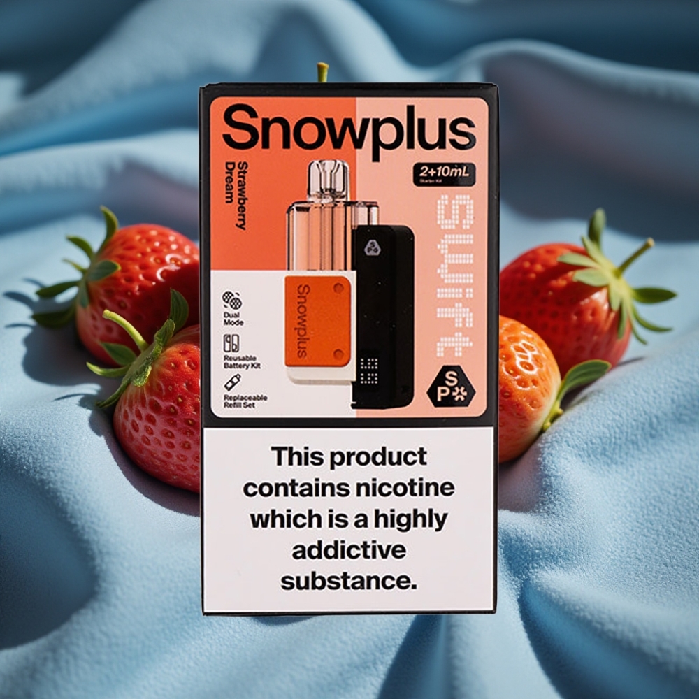 Snowplus Swift 5000 Puffs Prefilled Pod Kit Giấc Mơ Dâu Tây