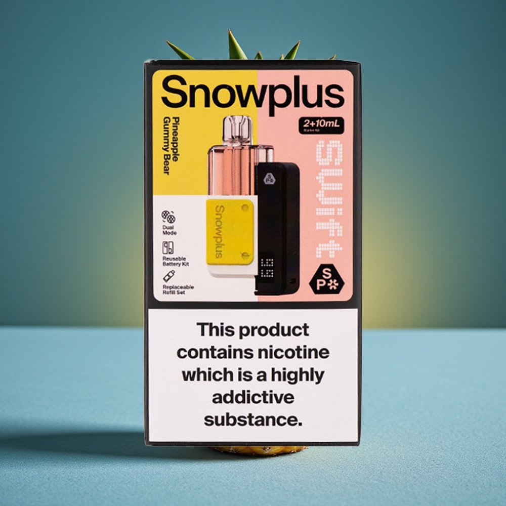 Snowplus Swift 5000 Puffs Prefilled Pod Kit Kẹo Gấu Dứa - Pin 1000mAh