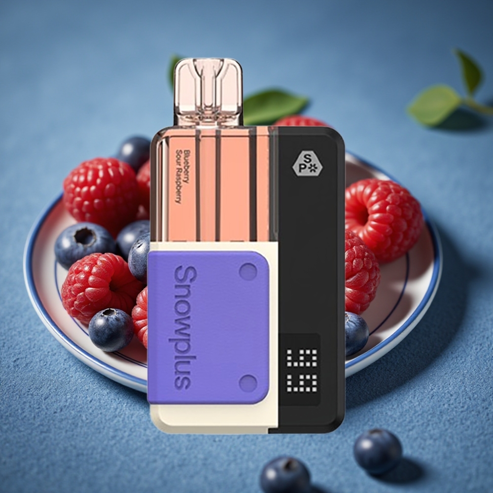 Snowplus Swift 5000 Puffs Prefilled Pod Kit Việt Quất Chua Phúc Bồn Tử 43mm 65g